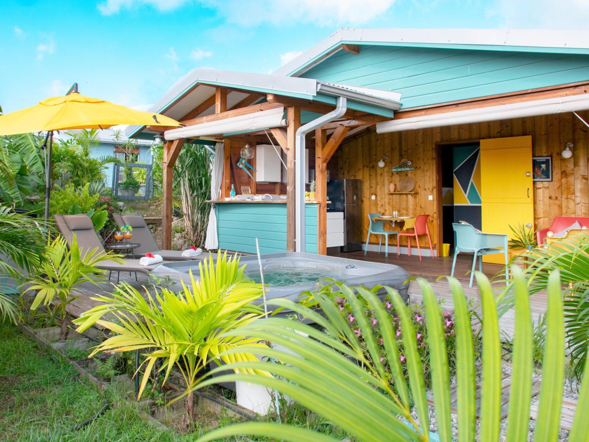 Bungalows Ti Lodge Martinique - Pres De La Plage Avec Jacuzzi Prive Sainte-Luce Dış mekan fotoğraf